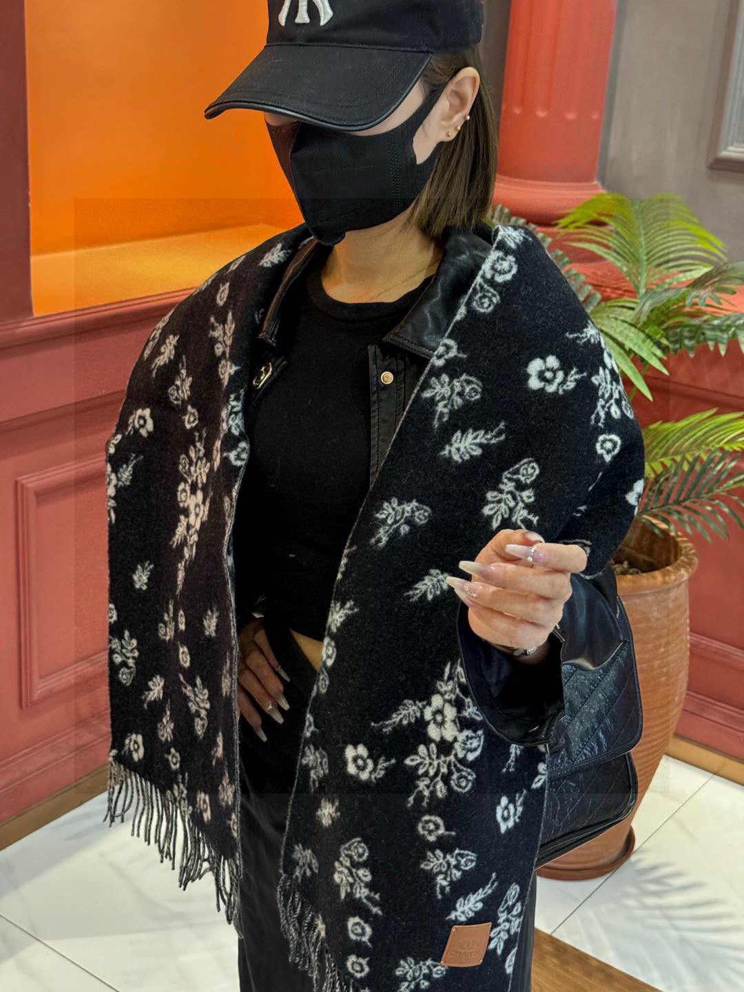 DIOR SCARF CASHMERE 699198