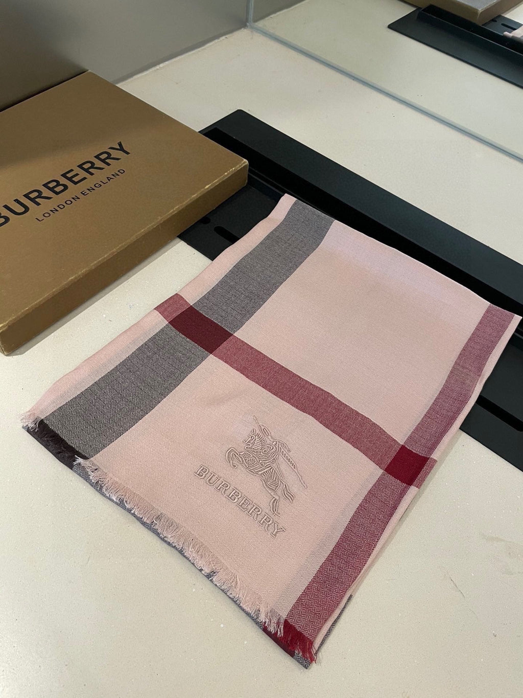 BBR SCARF 200 CM IN CASHMERE 538338