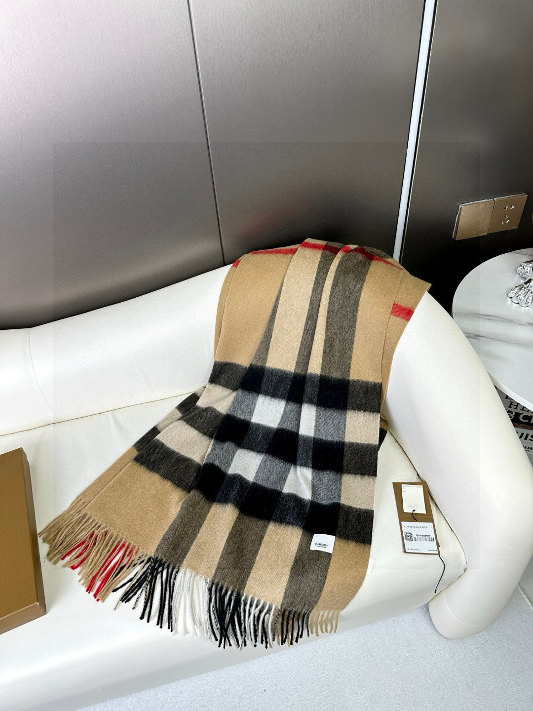 BBR SCARF 200 CM IN CASHMERE 726424